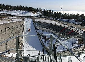 Skisprungschanze am Holmenkollen